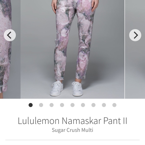 (2) lululemon athletica Namaskar Pant II Sugar Crush Multi Athleisure Athletic - Picture 13 of 13